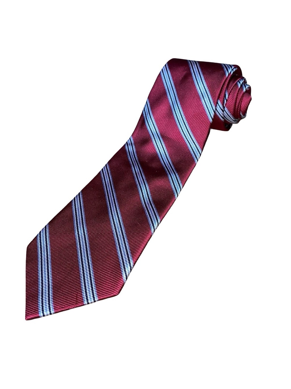 Jos. A. Bank Executive Collection Striped Silk Necktie Handmade